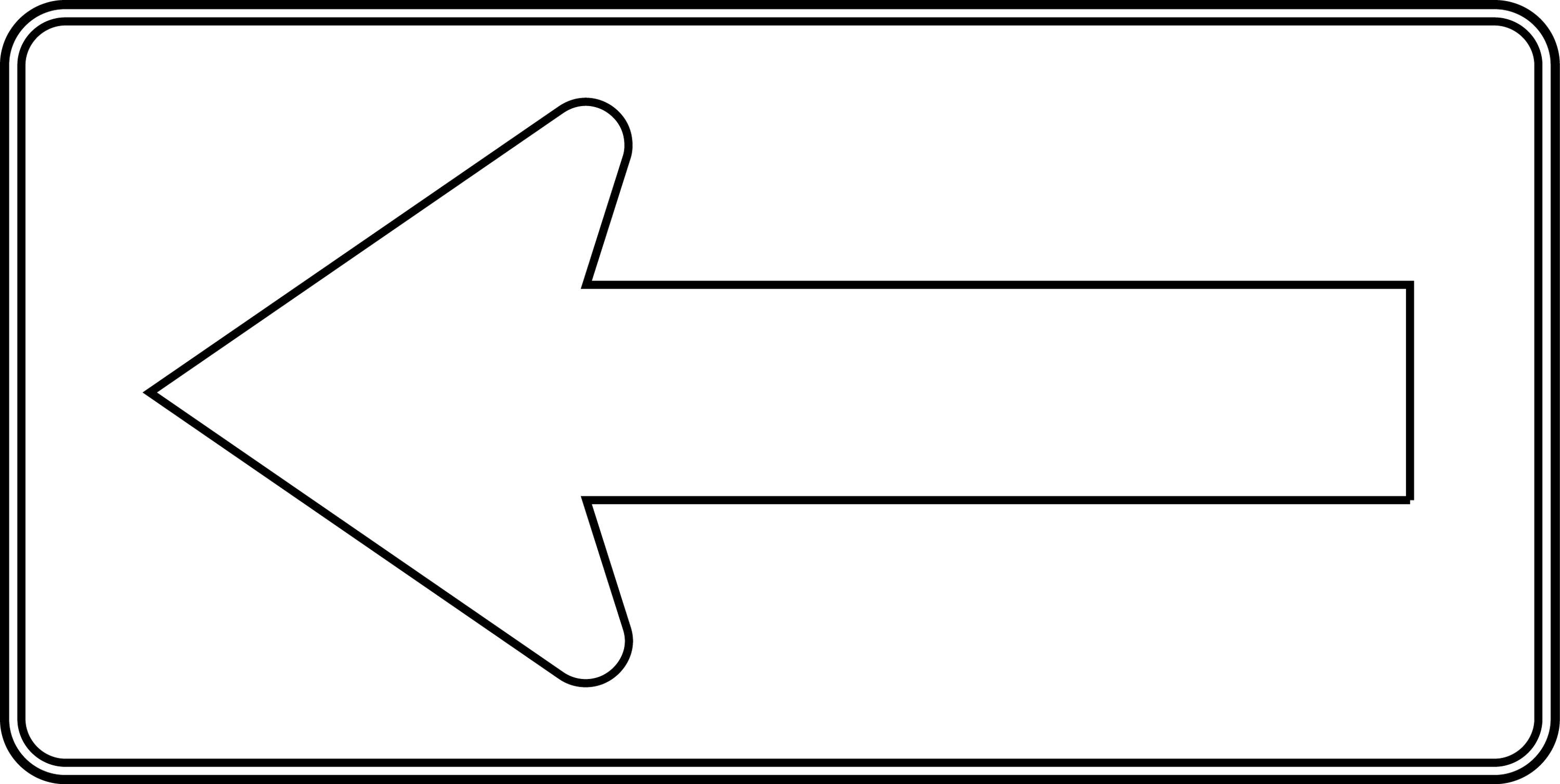 arrow outline clip art - photo #46