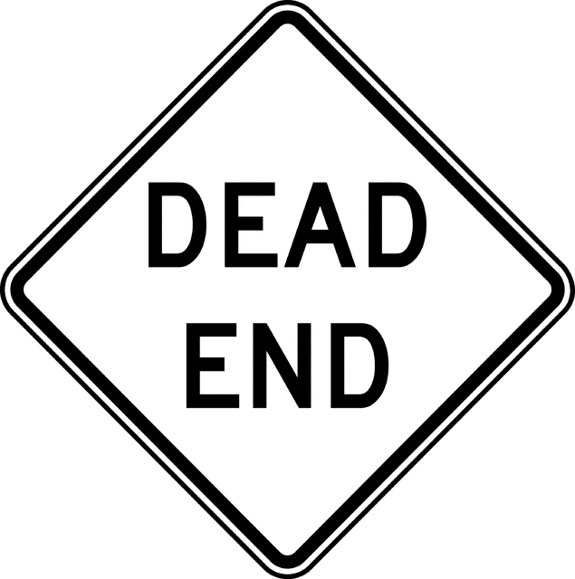 the end sign