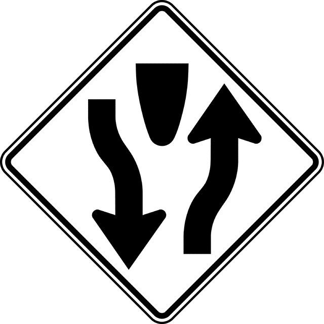 Divided Highway, Black and White