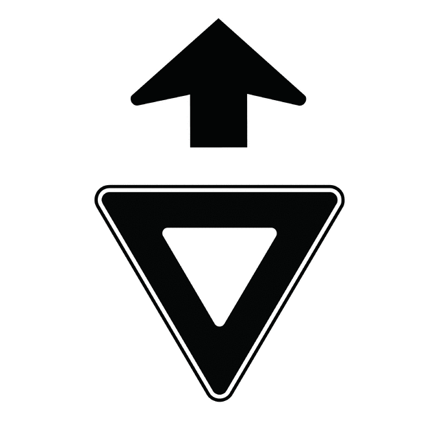 Yield Ahead, Silhouette
