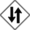 Two-Way Traffic, Black and White
