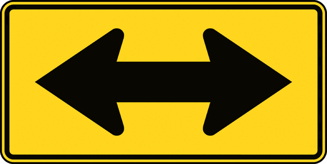 Two-Direction Large Arrow, Color