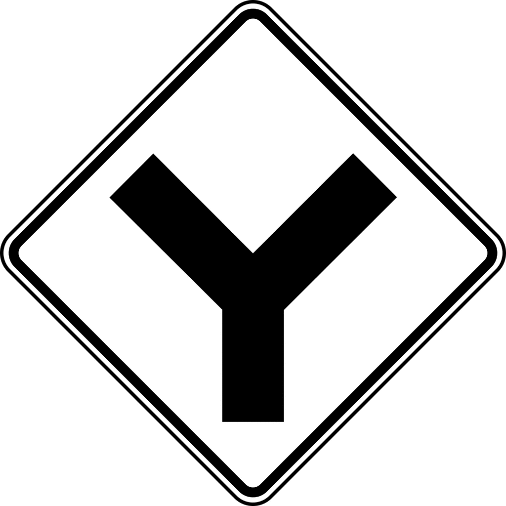 Y-Symbol, Black and White