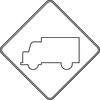 Truck Crossing, Outline
