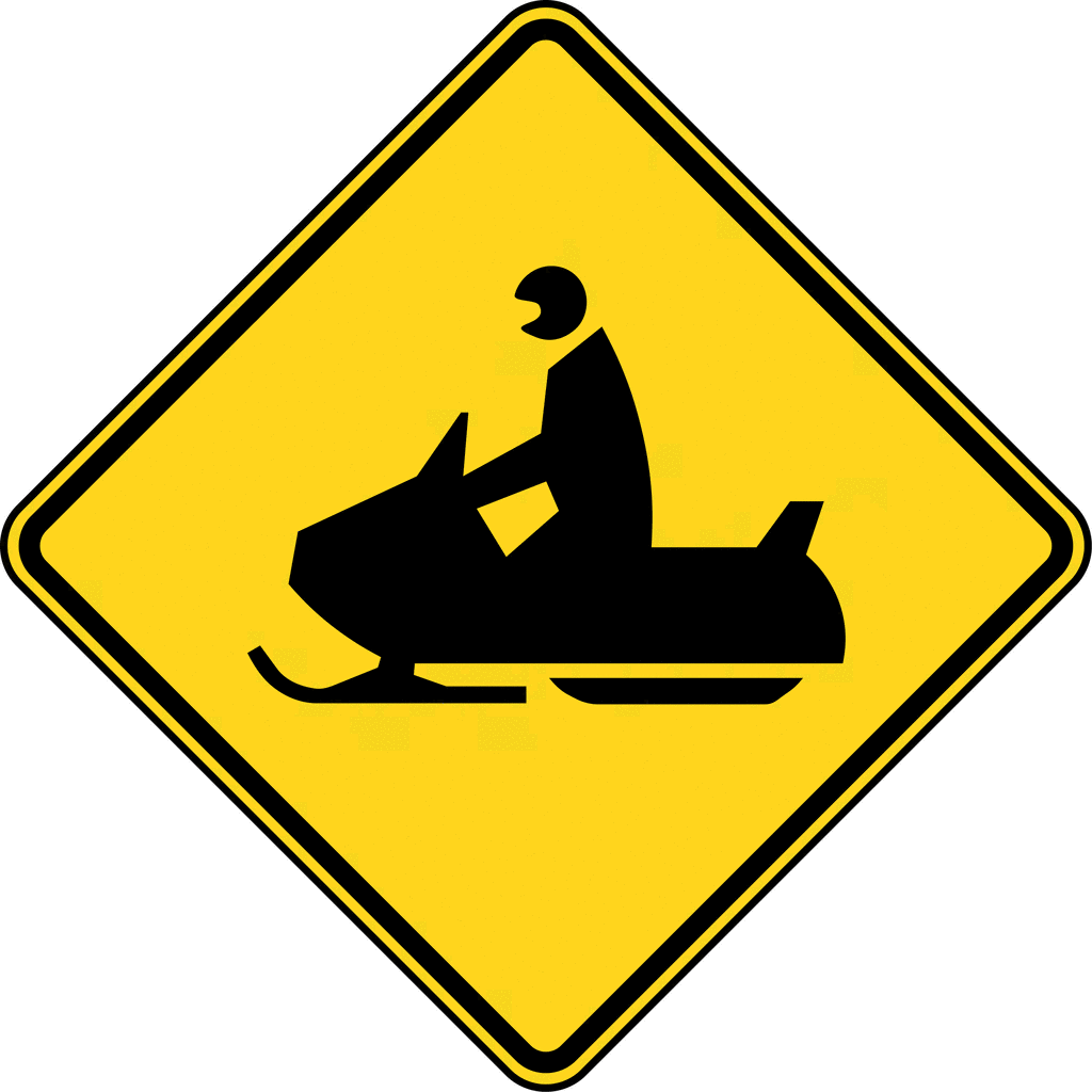 Snowmobile Crossing, Color