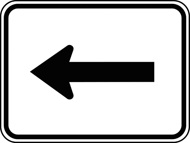 Supplemental Arrow, Black and White