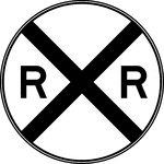 <p>A Highway-Rail Grade Crossing Advance Warning sign shall be used on each highway in advance of every highway-rail grade crossing except in the following circumstances:<BR>A. On an approach to a highway-rail grade crossing from a T-intersection with a parallel highway, if the distance from the edge of the track to the edge of the parallel roadway is less than 30 m (100 ft), and signs are used on both approaches of the parallel highway; or<BR>B. On low-volume, low-speed highways crossing minor spurs or other tracks that are infrequently used and are flagged by train crews; or<BR>C. In business districts where active highway-rail grade crossing traffic control devices are in use; or<BR>D. Where physical conditions do not permit even a partially effective display of the sign.<BR></p>