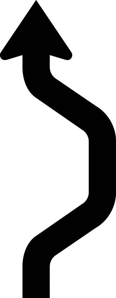 Single Reverse Curve, Silhouette