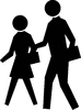 School Advance Warning, Silhouette