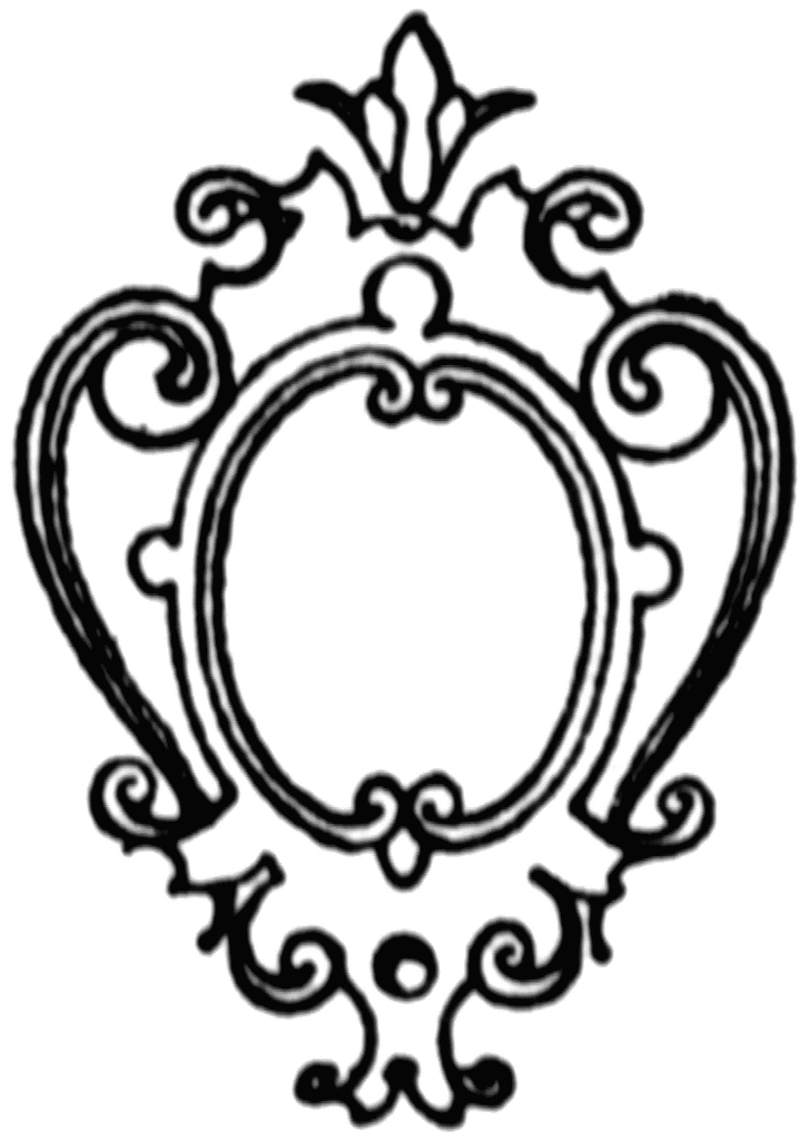 Ornate frame. To use any of the clipart images above (including the 