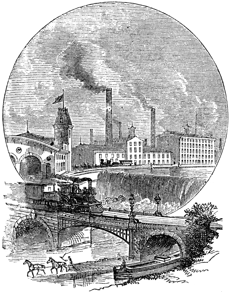 Factory Near River & Train Tracks. To use any of the clipart images above 