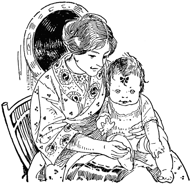 clipart of mother and child - photo #44