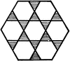 Large Hexagon Design Consisting of 7 Hexagons