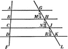 4 Parallel Lines Cut By 2 Transversals