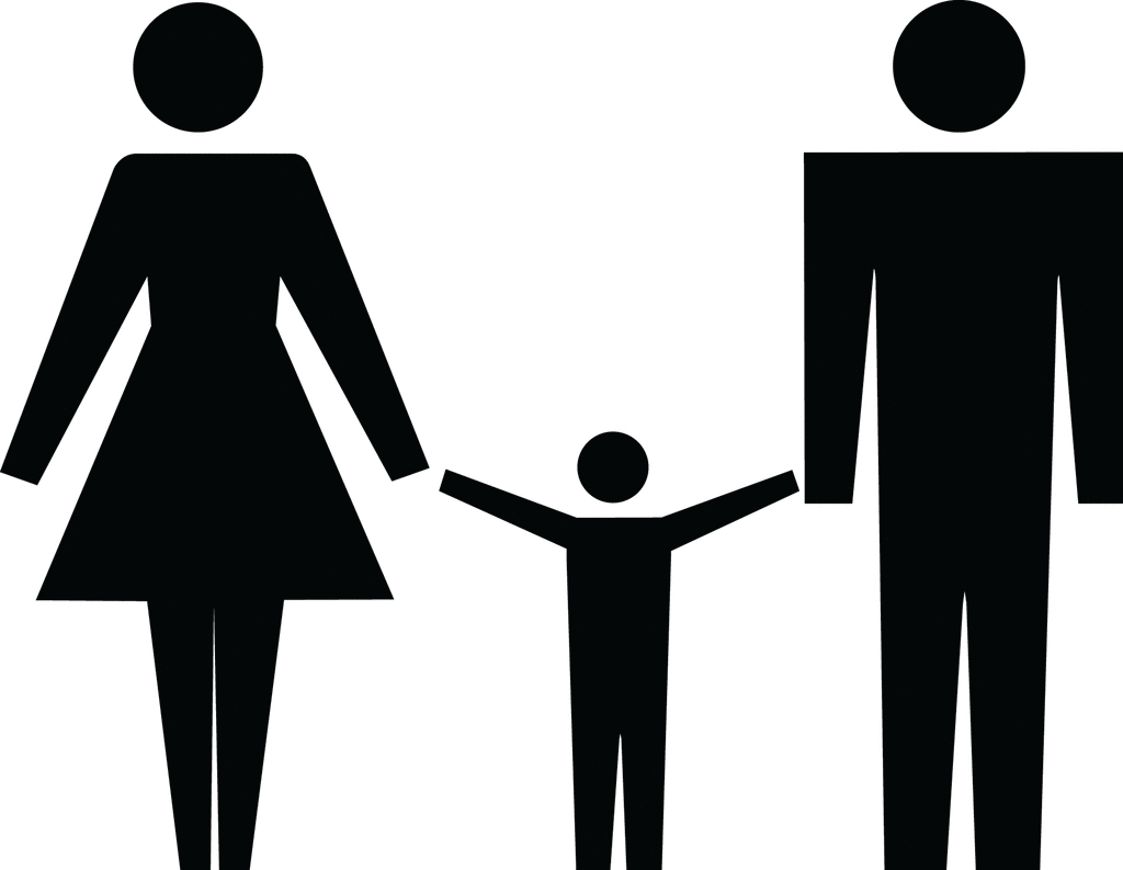clip art free family silhouette - photo #17