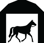 This sign indicates that a stable is located nearby.