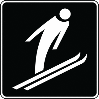Ski Jumping, Black and White