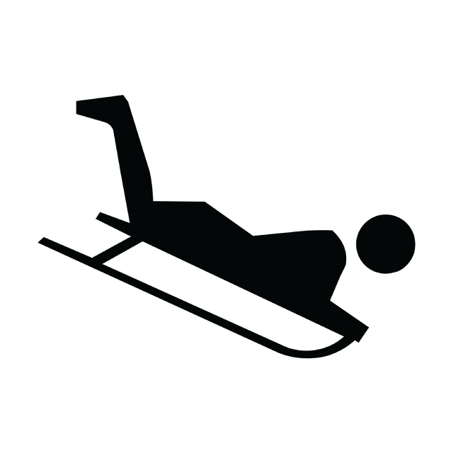 Sledding, Silhouette