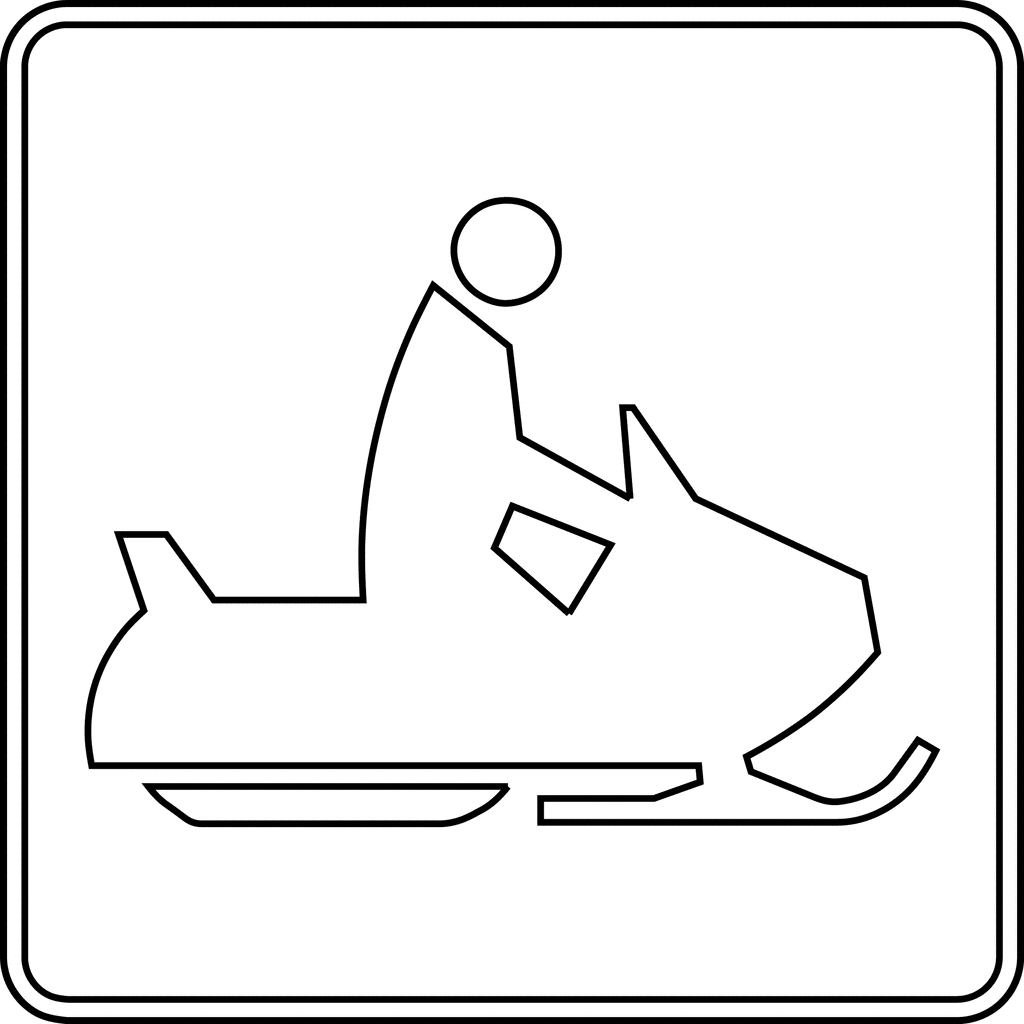 snowmobile clipart - photo #23