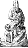 Bashful Beggar Sculpture