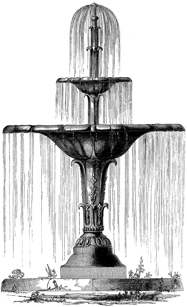 clipart water fountain - photo #23