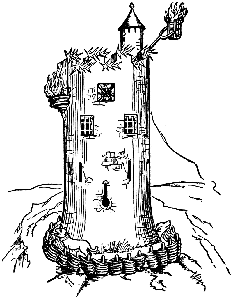 Medieval Watch Tower | ClipArt ETC