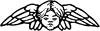 Angel with Wings Doodad