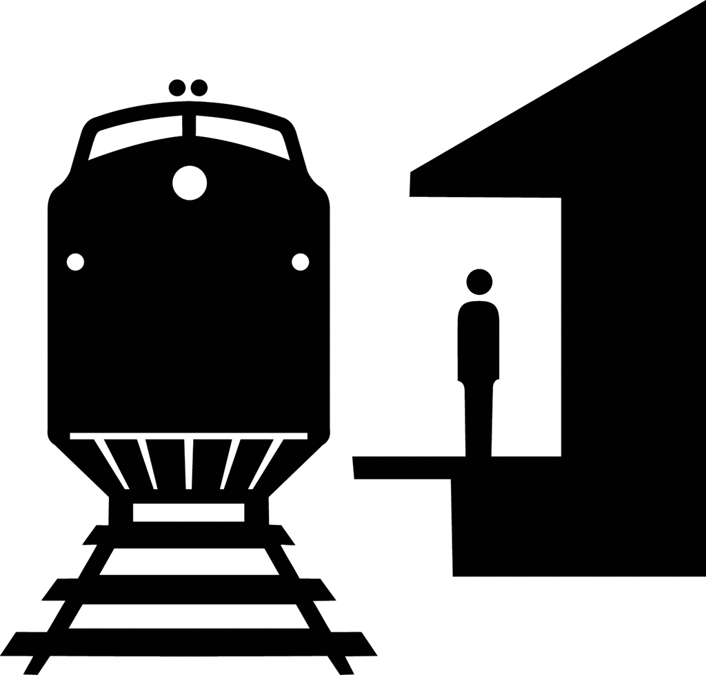 clipart of train stations - photo #11