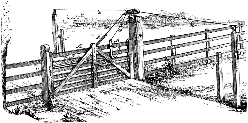 clipart gate fence - photo #15