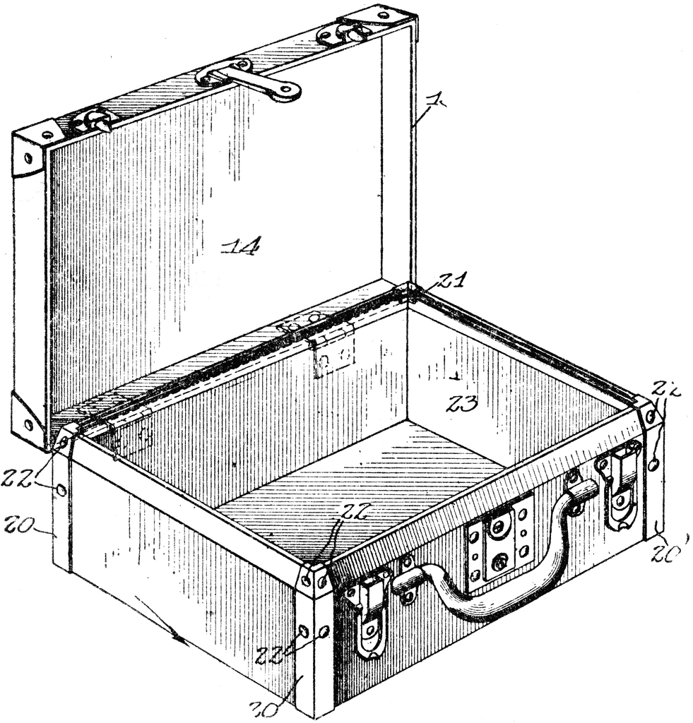 Business Suitcase Clipart