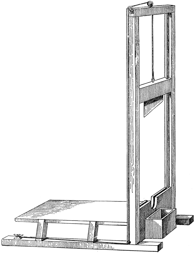 clipart guillotine pictures - photo #5