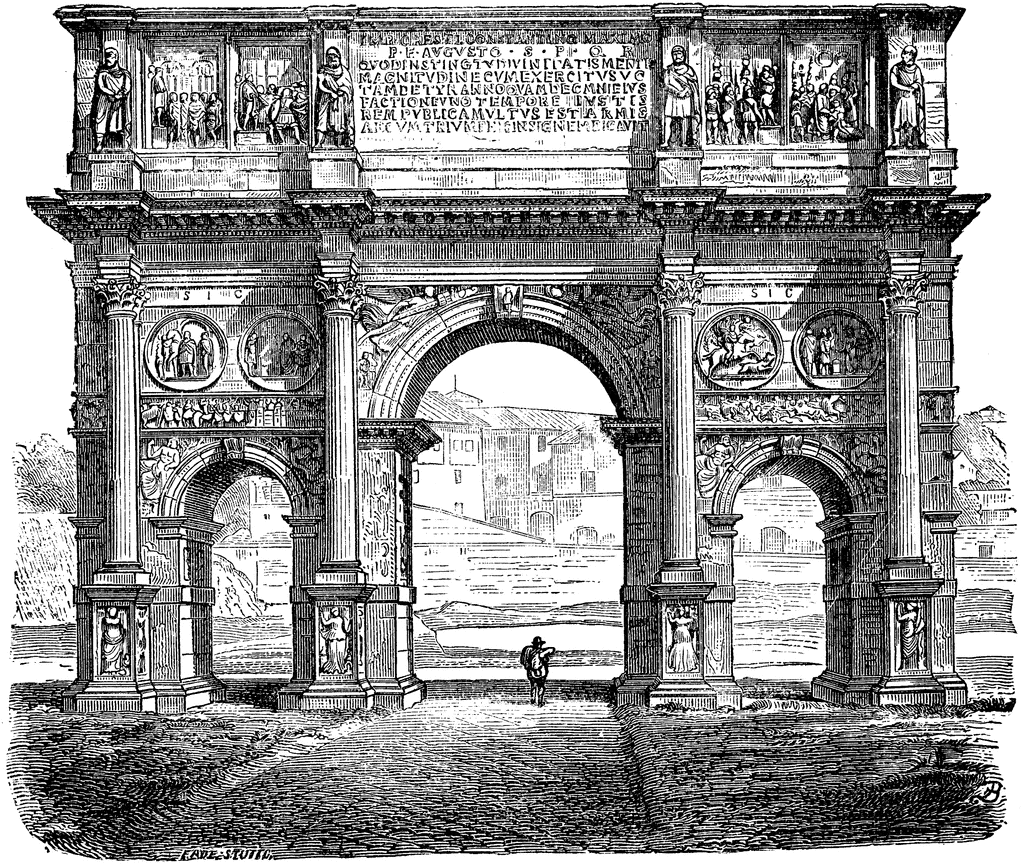 Arch of Constantine | ClipArt ETC