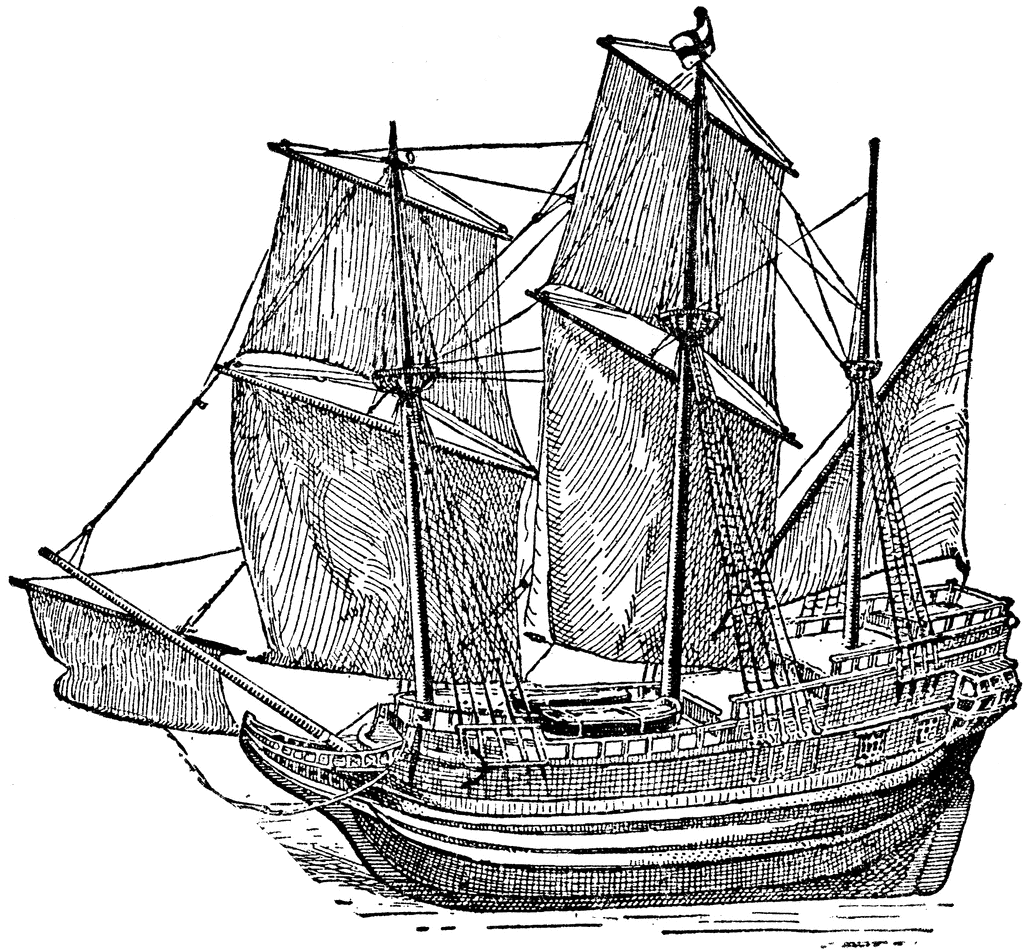 mayflower ship clipart - photo #9