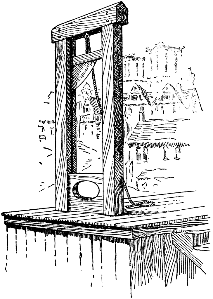 clipart guillotine pictures - photo #9