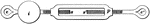 This image is of a strain insulator and turnbuckle which is used for trolley wire. A strain insulator is able to withstand the tension of the wire. This device helps support the trolley wire. A turnbuckle adjusts the tension accordingly. A turnbuckle is often used for corners of a wresting arena.