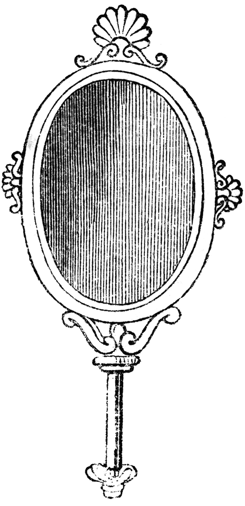 clipart looking glass - photo #1