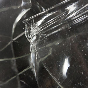 Breaking Apart Loose Glass #6