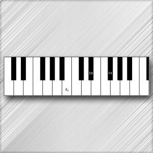 Grand Piano Chord B Major