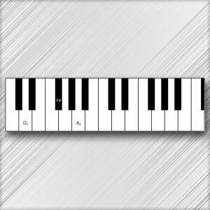 Grand Piano Chord D Major
