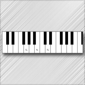 Grand Piano Chord G Major