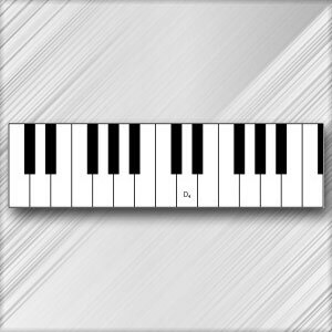 Grand Piano D  - 4th Octave
