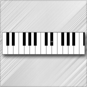 Grand Piano D# (E Flat) - 4th Octave