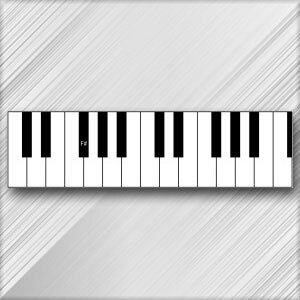 Grand Piano F# (G Flat) - 3rd Octave