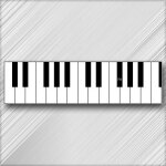 Grand Piano F# (G Flat) - 4th Octave