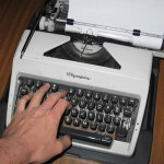 Typing on a Typewriter #2