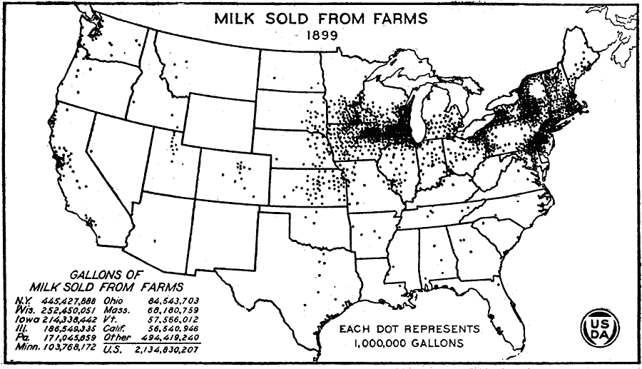 Milk Sold from Farms