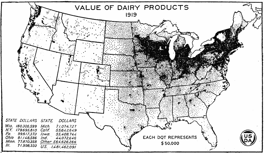 Value of Dairy Products