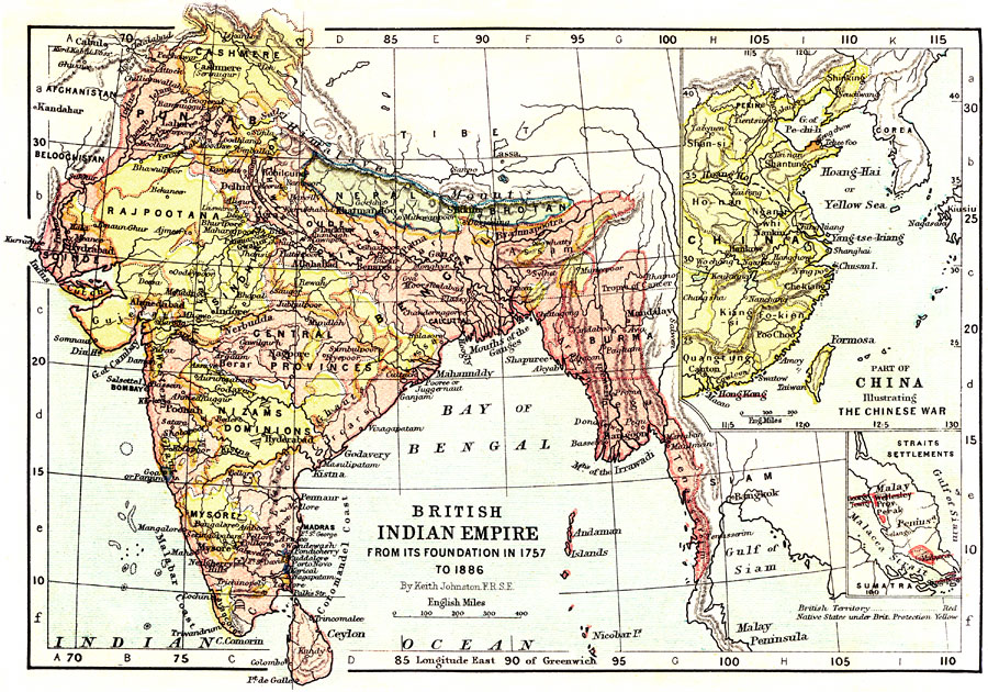 British Indian Empire from its Foundation in 1757 to 1886. 