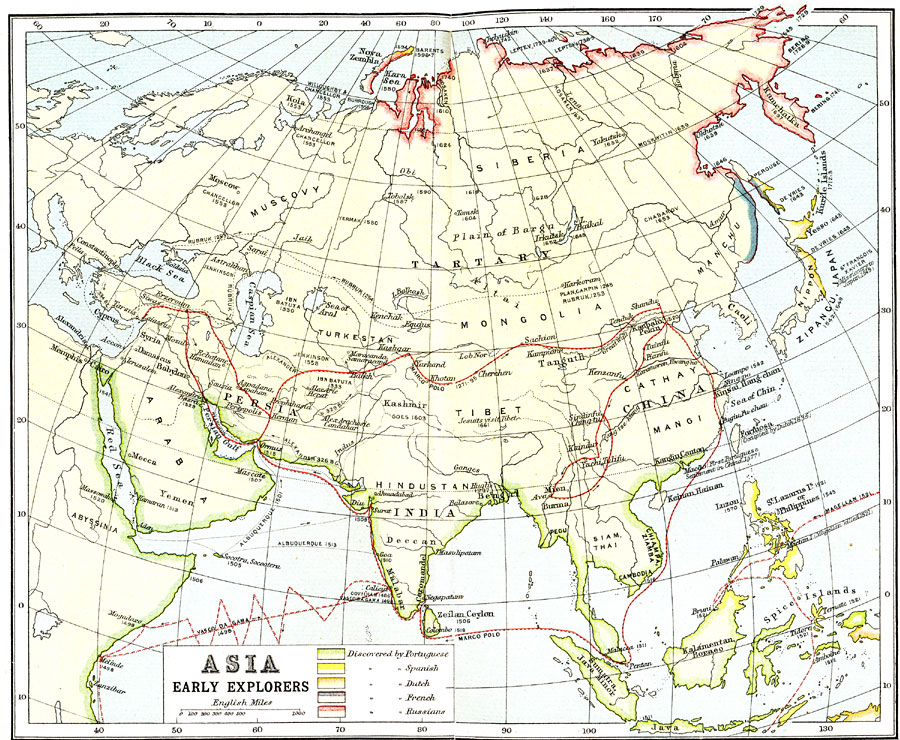 Early European Explorers of Asia