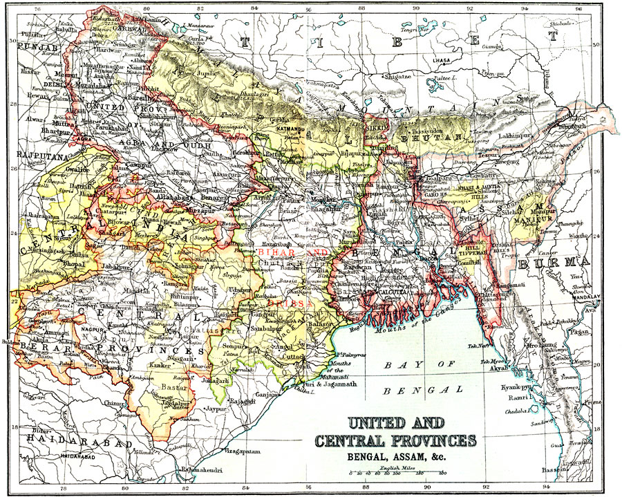 United and Central Provinces of India